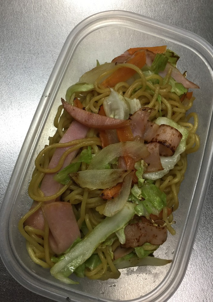 めんつゆで・焼きそば-レシピのメイン写真