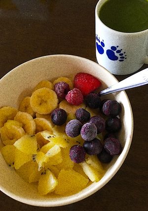 栄養満点☆フローズンアサイーボウル風-レシピのメイン写真