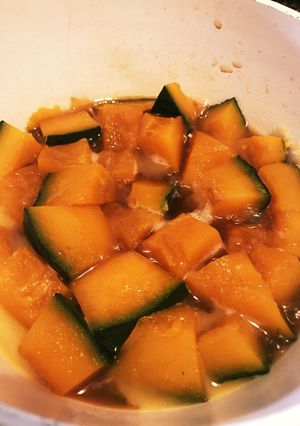 簡単カボチャの煮物-レシピのメイン写真