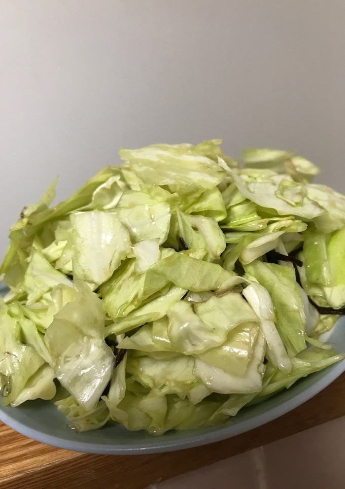 即席キャベツと塩昆布の和え物-レシピのメイン写真