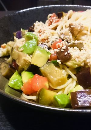 夏野菜たっぷり！冷製パスタ♪-レシピのメイン写真