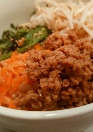 電子レンジだけで簡単ビビンバ♬-レシピのメイン写真