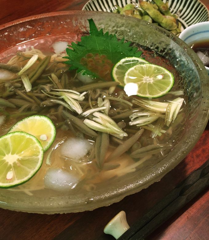 じゅんさいの冷やし素麺-レシピのメイン写真