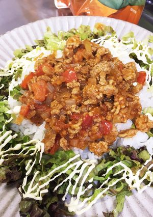 我が家の王道タコライス〜-レシピのメイン写真