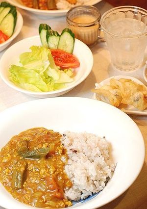 大量消費♪オクラとトマトのキーマカレー-レシピのメイン写真