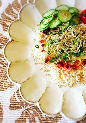 簡単激ウマ!香ばしじゃこのピリ辛そうめん-レシピのメイン写真