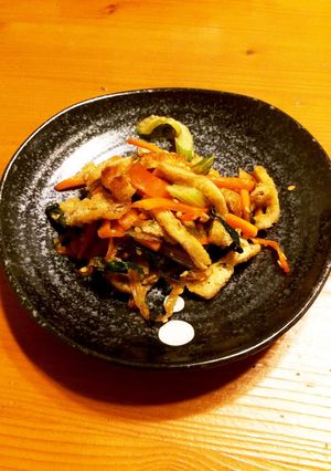 セロリのきんぴら-レシピのメイン写真