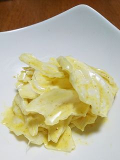 ざくざくキャベツのカレーマヨネーズ和え☆-レシピのメイン写真