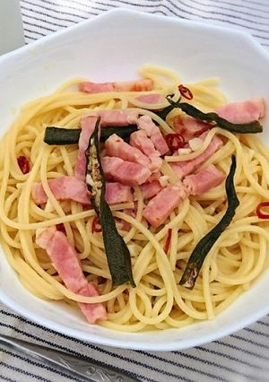 ドライオクラのアーリオオーリオ-レシピのメイン写真