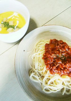 旦那も子供もうなる味☆ミートスパゲッティ-レシピのメイン写真