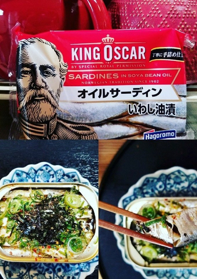 美味しいオイルサーディン缶をありがとう。-レシピのメイン写真