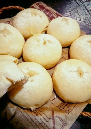 もちフワッ「チーズinペッパーの白パン」-レシピのメイン写真