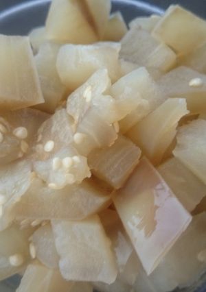レンジで簡単♪白ナスジャム-レシピのメイン写真