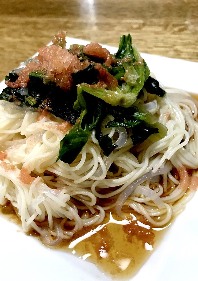 さっぱり☆冷凍トマトを下ろしてそうめん〜-レシピのメイン写真
