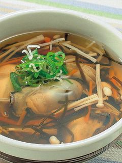 牡蠣のスープ-レシピのメイン写真
