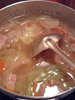 キャベツの重ね煮スープ-レシピのメイン写真