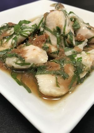 水晶鶏の梅肉ソース-レシピのメイン写真