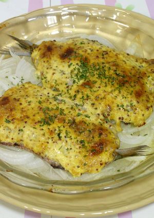 いわしのマヨマスタード焼き-レシピのメイン写真