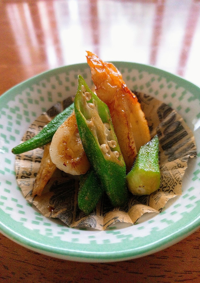 お弁当にも☆オクラとちくわのマヨ醤油炒め-レシピのメイン写真