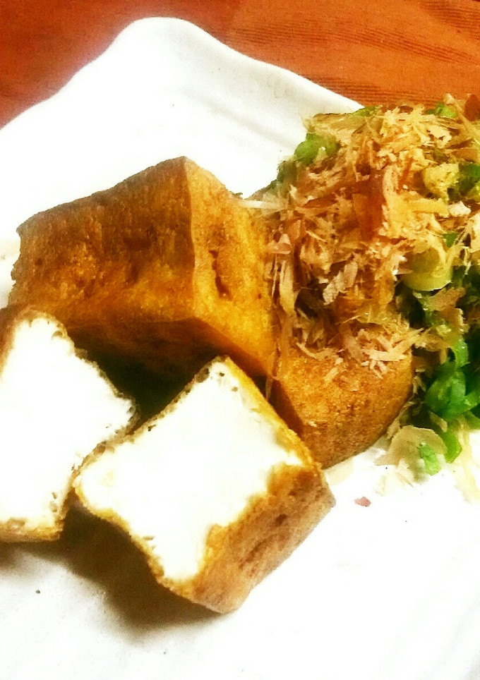 実は簡単！めっちゃ美味しい手作り厚揚げ♪-レシピのメイン写真