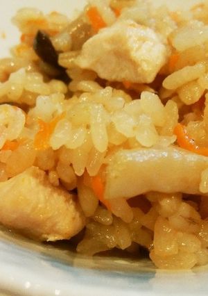 炊くだけ簡単！★鶏の炊き込みご飯★-レシピのメイン写真