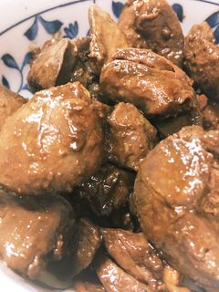 スパイシー!鶏レバーのソース煮-レシピのメイン写真