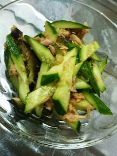 茄子とキュウリの夏野菜サラダ-レシピのメイン写真