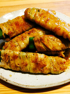焼肉のタレで☆簡単ナタマメの肉巻き-レシピのメイン写真