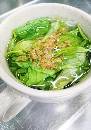 レタスのスープ。.:*:・'°☆-レシピのメイン写真