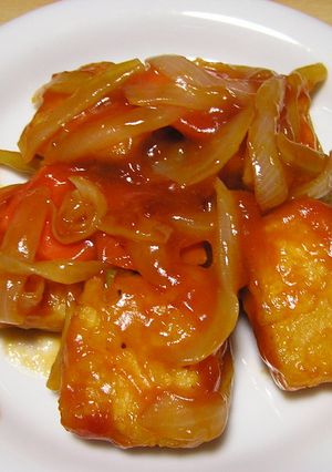 畑のお肉酢豚風-レシピのメイン写真