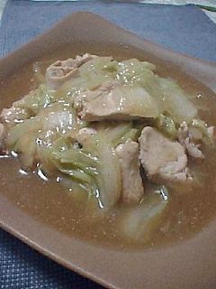 とろ~り♪鶏肉と白菜の中華うま煮-レシピのメイン写真
