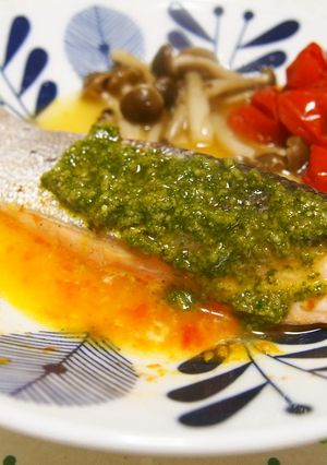 鮭のレンジ蒸し♪あっという間にできる♪-レシピのメイン写真