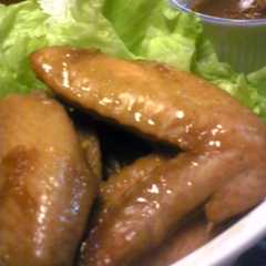 รูปของ 。・*キラキラ手羽先マーマレード焼き＊。
