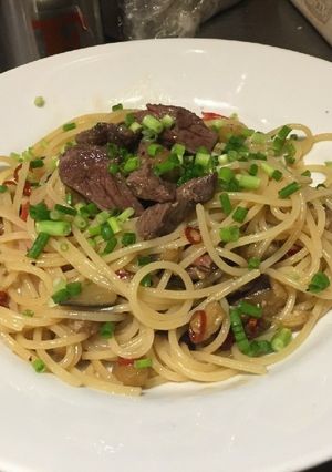 和風スパゲッティ-レシピのメイン写真