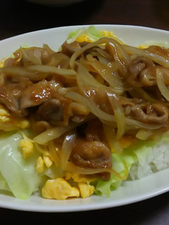 ガッツリ豚丼!-レシピのメイン写真