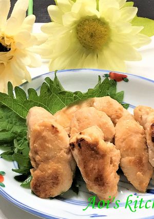 思い出の～ささ身生姜焼き～-レシピのメイン写真