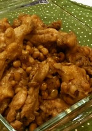 鶏手羽元と大豆のさっぱり煮♪-レシピのメイン写真