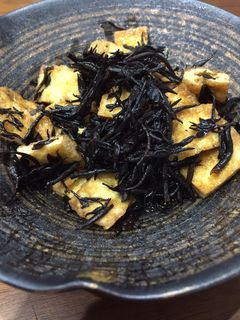ひじきの揚げ炒め-レシピのメイン写真