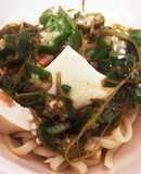 蒟蒻麺のネバネバダイエットうどん
