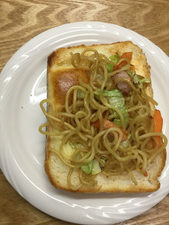 焼きそばチーズトースト-レシピのメイン写真