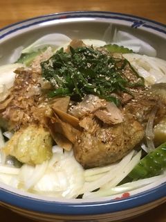ナスとゴーヤの焼きびたし-レシピのメイン写真
