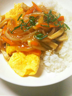 ふわふわたまごのあんかけ天津飯-レシピのメイン写真