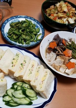 七夕　飲み会おかず　ご飯　夏さっぱり　-レシピのメイン写真