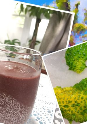熟したゴーヤでスムージー♪-レシピのメイン写真