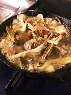 アサリと舞茸のアヒージョ-レシピのメイン写真