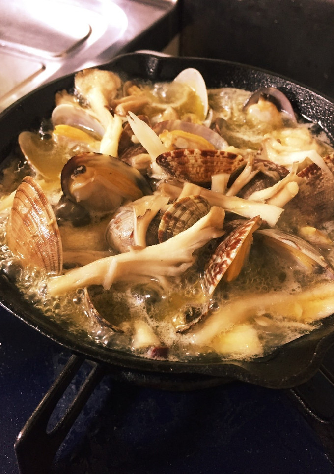 アサリと舞茸のアヒージョ-レシピのメイン写真