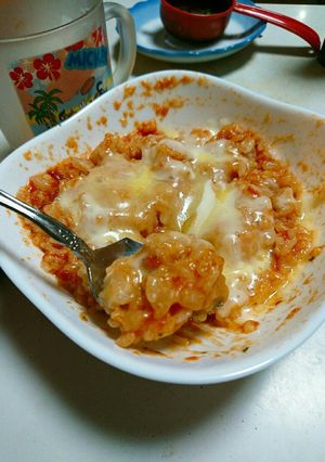超簡単!トマトリゾット~夜食用~-レシピのメイン写真