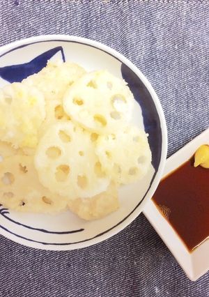 レンコンチップ(チーズ風味)-レシピのメイン写真