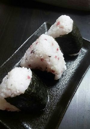 生姜のしば漬けおにぎり-レシピのメイン写真