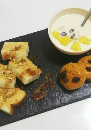簡単美味しい！朝食ににんじん米粉ケーキ-レシピのメイン写真